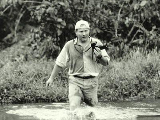 Brian being adventurous in the Congo (couldn't resist. Ed)