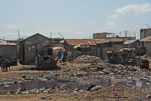 Devastation after last year's floods